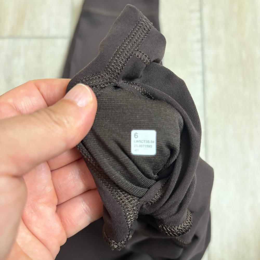 Lululemon espresso brown align leggings 6 25 - Picture 6 of 6